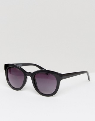 Pieces Kalinda Black Sunglasses