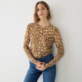 Thumbnail for your product : J.Crew Classic merino wool cardigan sweater in leopard print
