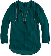 Thumbnail for your product : J.Crew Tassel-trim top