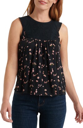 lucky brand floral top