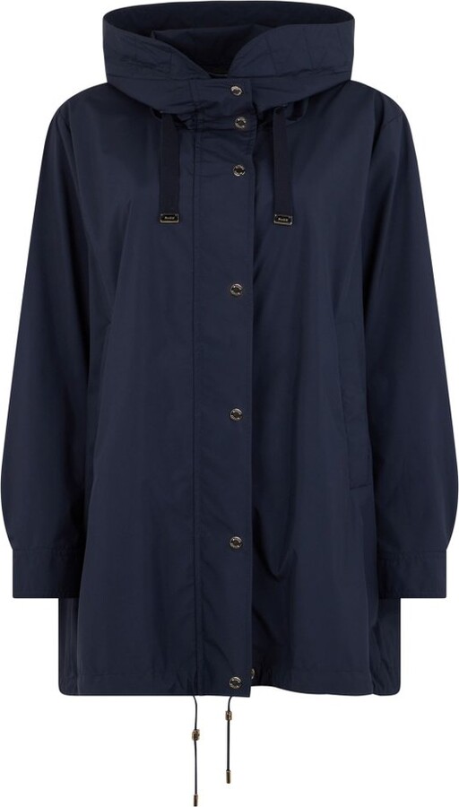 Moorer Jaclyn Hooded Technical Coat