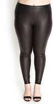 Thumbnail for your product : Forever 21 FOREVER 21+ Faux Leather Leggings