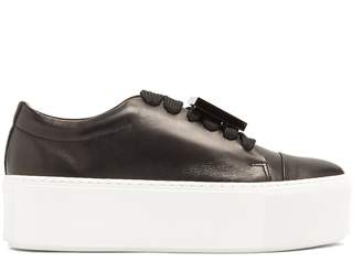 Acne Studios Drihanna leather low-top trainers