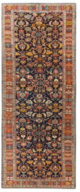 Safavieh Persian Sultanabad c. 1900 Hand-Knotted Wool Runner