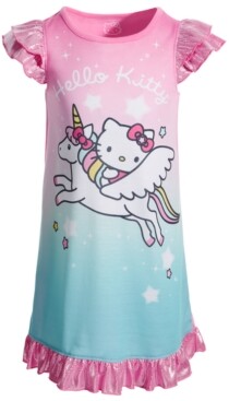 Hello Kitty Girls Nightgown Medium 