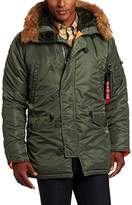 Thumbnail for your product : Alpha Industries Men's N-3B Slim-Fit Parka Coat with Removable Faux-Fur Hood Trim