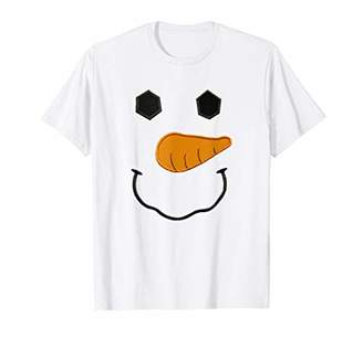 Snowman Face T-Shirt Christmas 2019