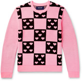 Thumbnail for your product : Noon Goons Lovers Checked Jacquard Sweater