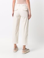 Thumbnail for your product : Lorena Antoniazzi Cropped Corduroy Trousers