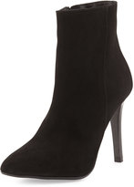 Thumbnail for your product : Charles David Dubio Pointy-Toe Suede Ankle Boot, Black