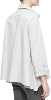 Thumbnail for your product : Donna Karan Long-Sleeve Button-Up Cotton Shirt, Dust