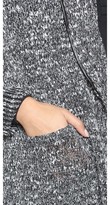 Thumbnail for your product : Splendid Hudson Melange Loose Knit Cardigan