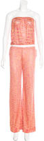 Thumbnail for your product : Missoni Embellished Striped Pant Set