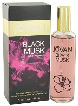 Jovan BLACK MUSK by COLOGNE CONCENTRATE SPRAY 3.25 OZ for WOMEN by