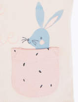 Thumbnail for your product : Marks and Spencer 2 Pack Pure Cotton Bunny Print Tops (7lbs-3 Yrs)