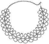 Thumbnail for your product : Kenneth Jay Lane Crystal Lace Choker Necklace