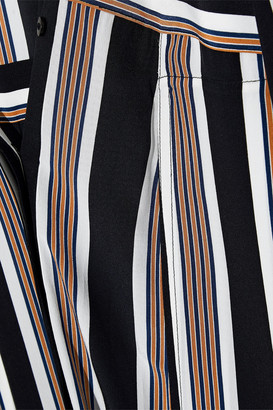 Diane von Furstenberg Printed Silk Maxi Shirt Dress