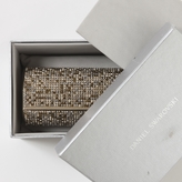 Thumbnail for your product : Swarovski Gold Leather Clutch bag