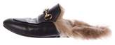 Thumbnail for your product : Gucci Leather Horsebit Mules Black Leather Horsebit Mules
