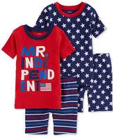 Thumbnail for your product : Carter's 4-Pc. Printed Cotton Pajamas Set, Baby Boys