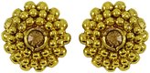 Thumbnail for your product : Matra Indian Traditional Goldtone Kundan Stone Women Ear Stud Earrings Party Jewelry