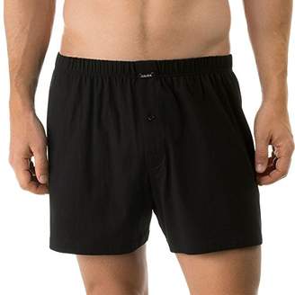 Calida Men's Boxer-Activity Cotton Shorts, Black (Schwarz 992)
