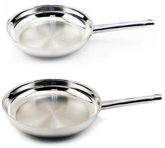 Berghoff 2-Piece Stainless Steel Boreal Fry Pan Set