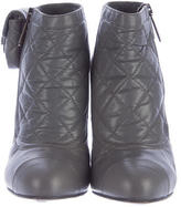 Thumbnail for your product : Chanel Quilted Ankle Boots