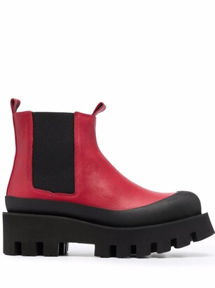 Red Sole Boots | Shop the world's largest collection of fashion | ShopStyle  UK