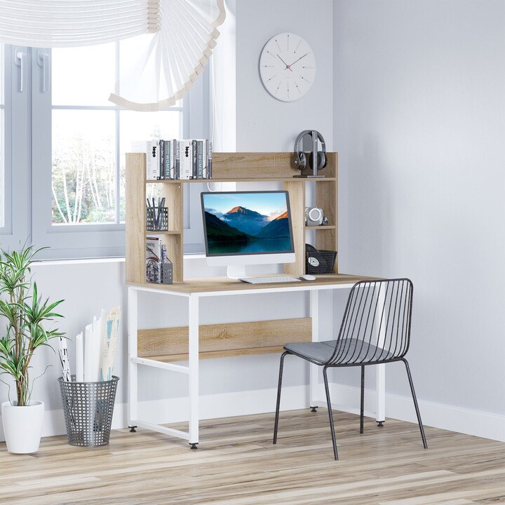 Office Computer Desk Writing Table Workstation with Storage