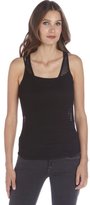 Thumbnail for your product : Torn By Ronny Kobo black stretch mesh skinny 'Birdie' tank