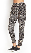 Thumbnail for your product : Forever 21 Tribal Print Harem Pants