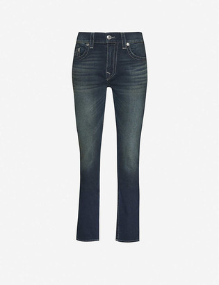 True Religion Rocco No Flap relaxed-fit skinny jeans