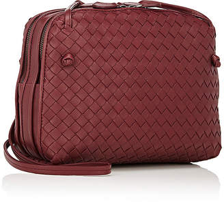 Bottega Veneta Women's Intrecciato Leather Double Messenger Bag