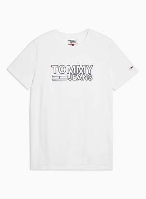 Tommy Hilfiger TopmanTopman White Logo T-Shirt