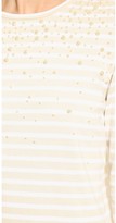 Thumbnail for your product : Tory Burch Carrie Tee with Imitation Pearls