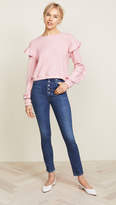 Thumbnail for your product : WAYF Darlene Ruffle Sweater