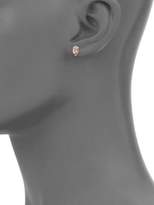 Thumbnail for your product : Saks Fifth Avenue Diamond, Morganite and 14K Rose Gold Pear Stud Earrings
