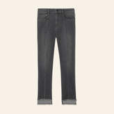 Thumbnail for your product : Maje Asymmetric hem jeans