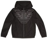 Thumbnail for your product : Emporio Armani Kids Printed rain jacket