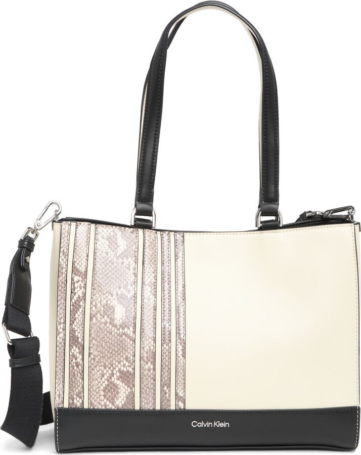 Calvin Klein Lucy Triple Compartment Shoulder Bag - ShopStyle