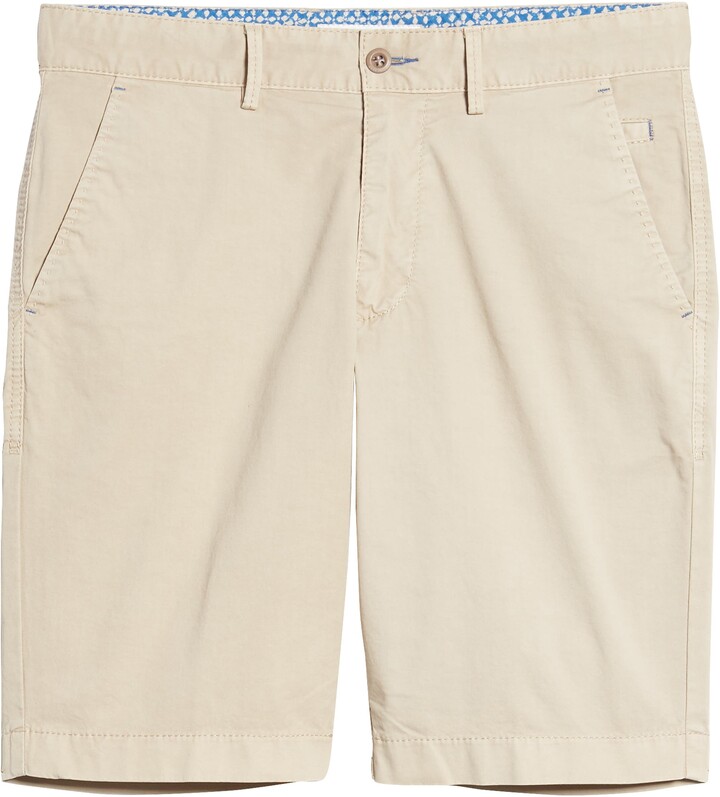 Brax Belleville Regular Fit Flat Front Stretch Cotton Bermuda Shorts -  ShopStyle