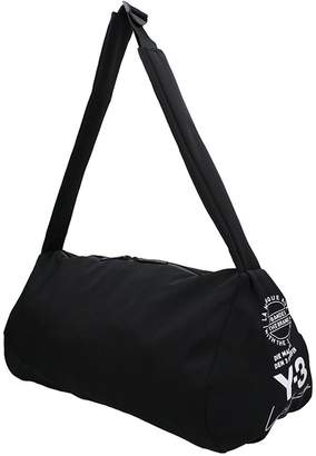 Y-3 Black Techical Fabric Duffle Bag