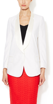 Thumbnail for your product : Vionnet Wool Tuxedo Jacket with Silk Satin Lapel