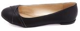Thumbnail for your product : Charlotte Russe Strappy Toe Ballet Flats
