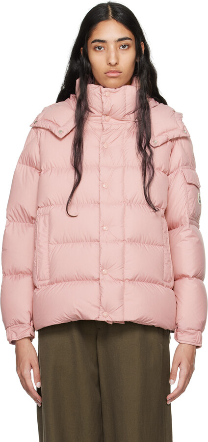 Moncler Pink Maya 70 Down Jacket ShopStyle