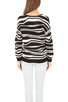 Thumbnail for your product : Derek Lam 10 Crosby Striped Sweater Shirt