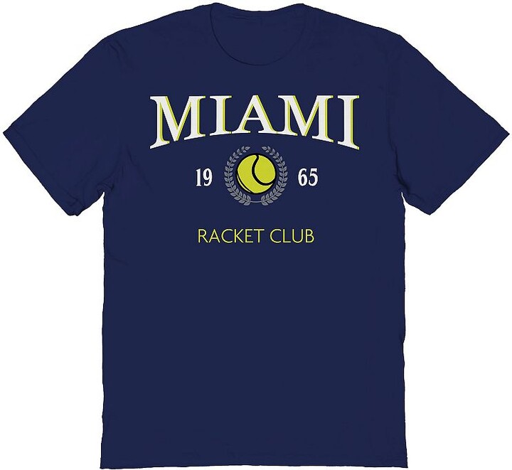 Licensed Character Men's Miami Racket Club Graphic Tee