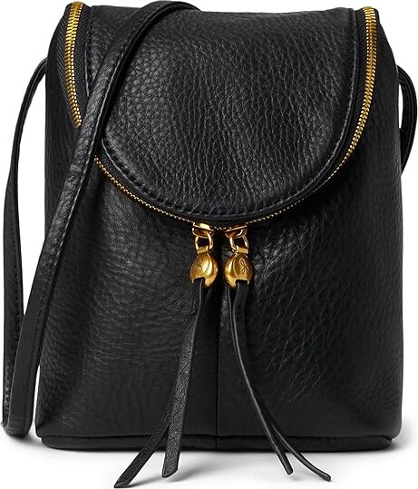 Hobo Fern Cross Body Women's Handbags Black Leather
