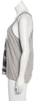 Thumbnail for your product : Torn By Ronny Kobo Sleeveless Printed Top